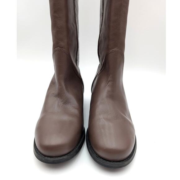 David Tate Superior Waterproof Knee High Boots Women's Brown Size US8.5W EU39 - Picture 2 of 16